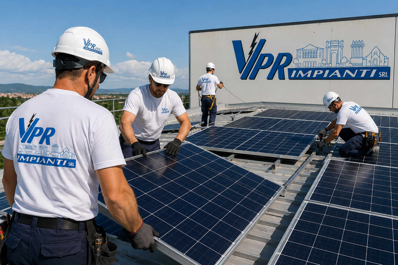 Intervento Impianti Fotovoltaici VPR Impianti