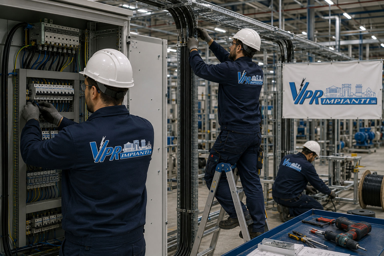 Intervento Impianti Elettrici Industriali VPR Impianti