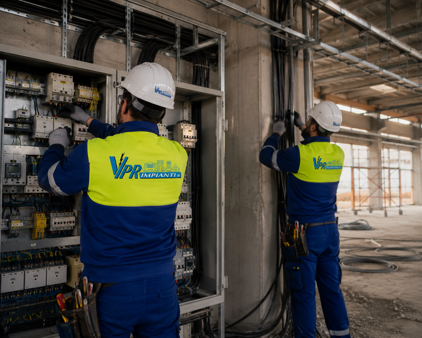 Intervento Impianti Elettrici Industriali VPR Impianti